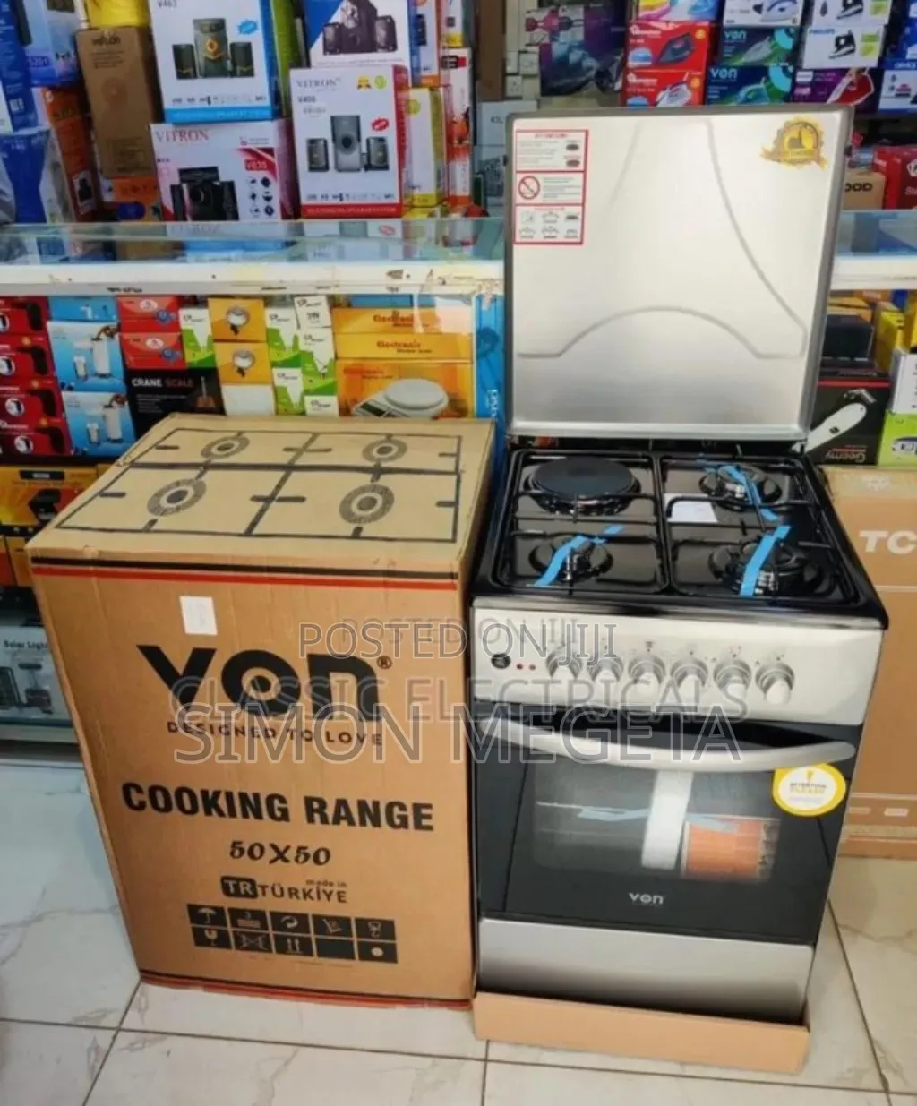 Digitalized Electric Von 50*50 Cooker 3+1