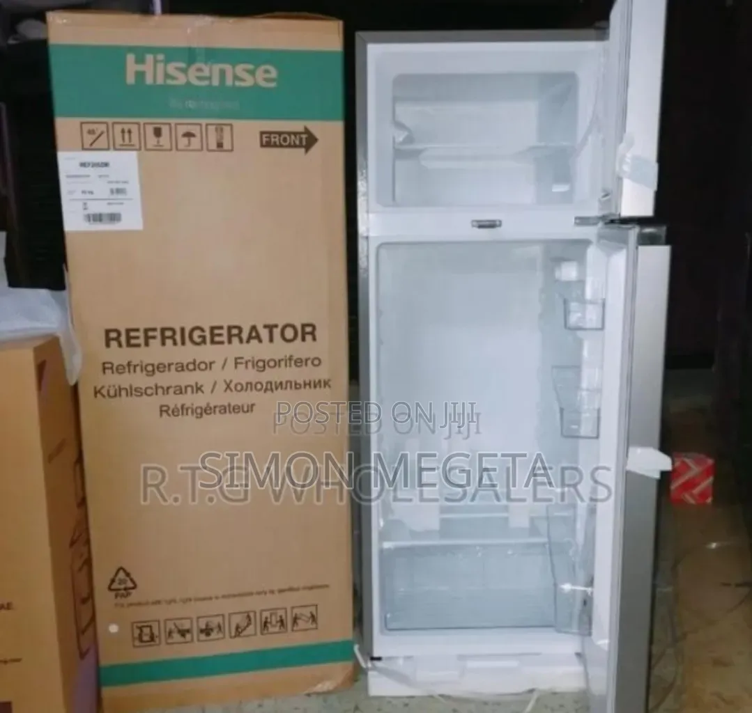 With 6shelves Hisense 128l Fridge