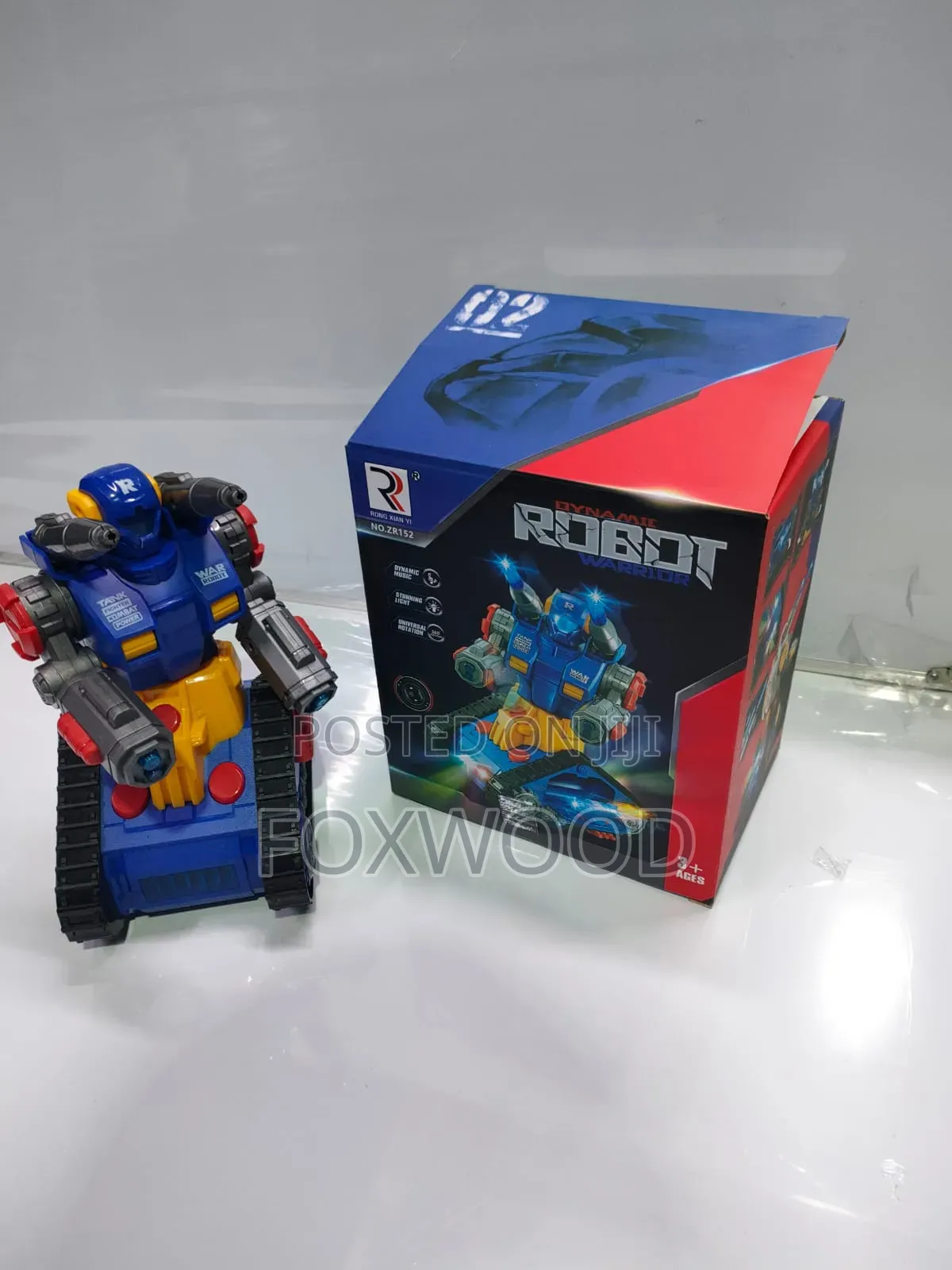 Battery-Operated "Dynamic Robot Warrior" Toy,