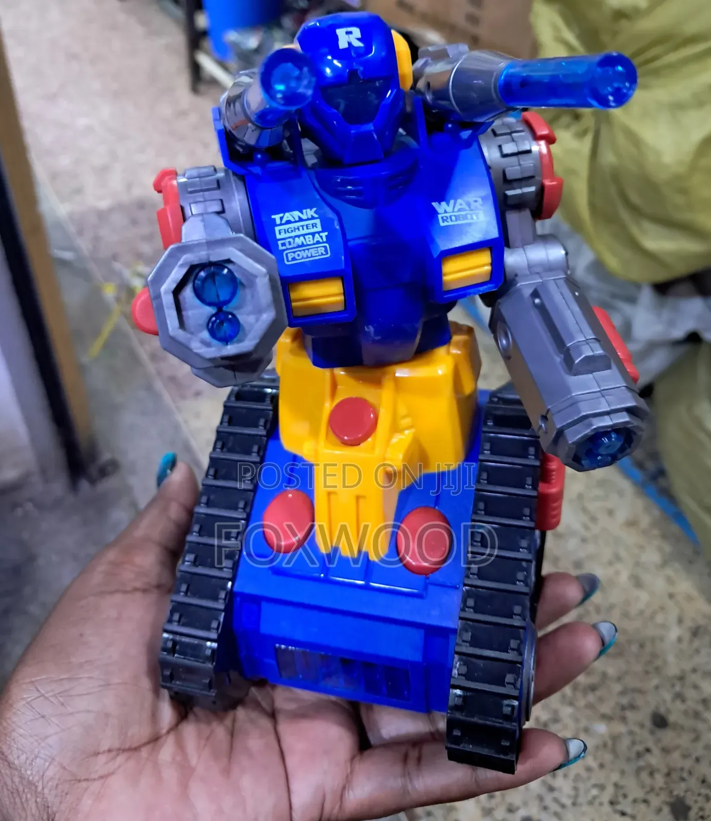 Battery-Operated "Dynamic Robot Warrior" Toy,