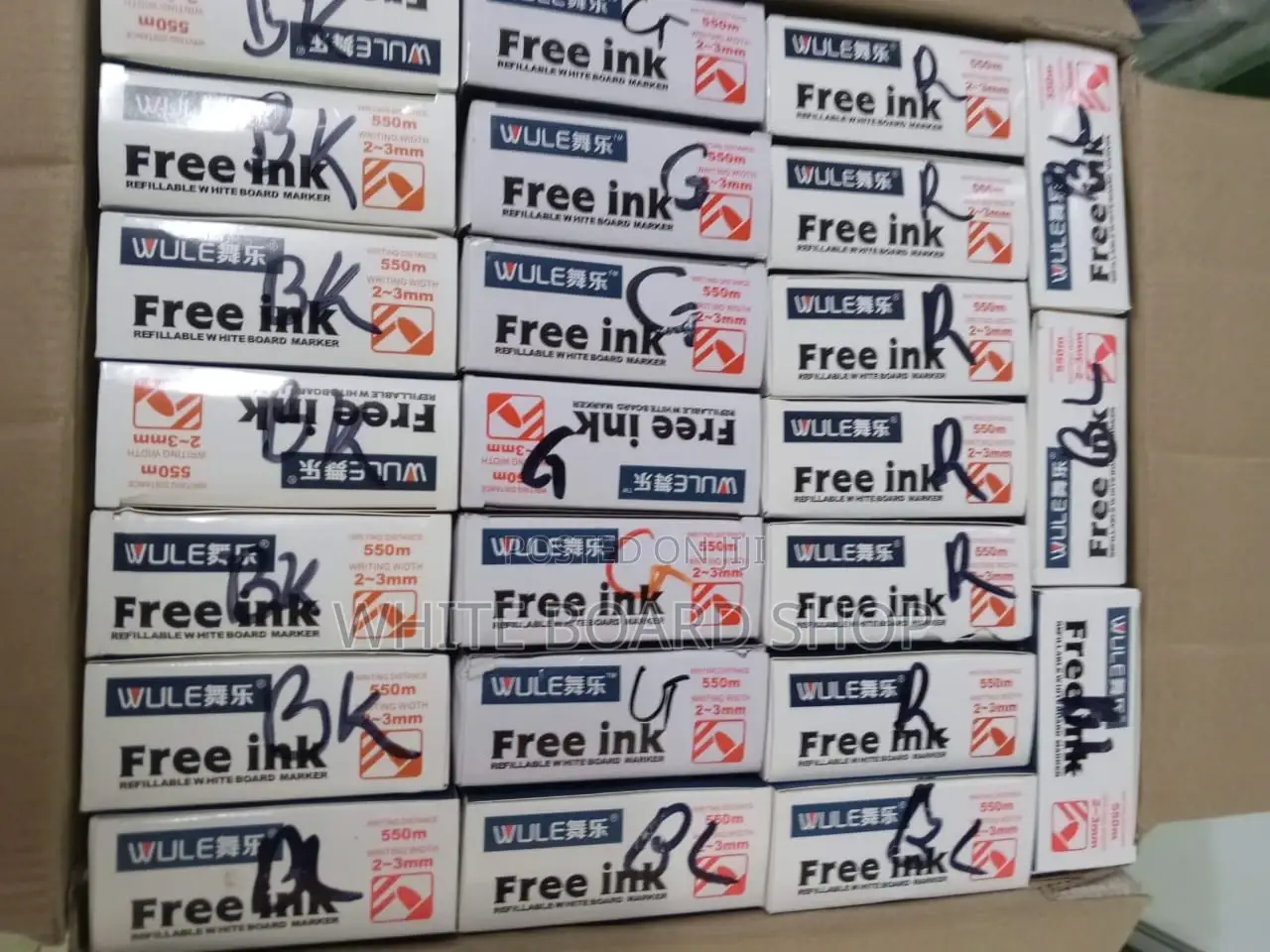 Free Ink Tube Whiteboard Markers Wholesale