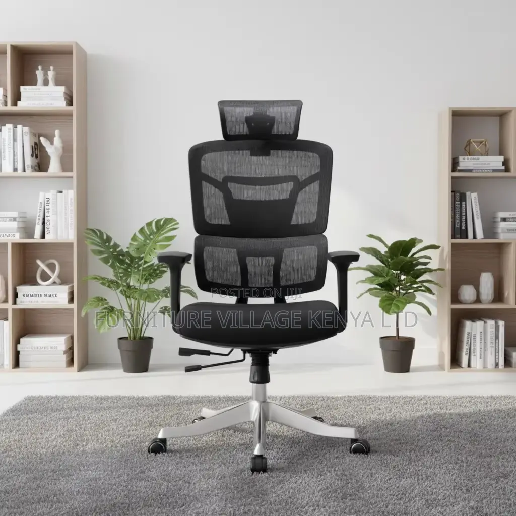 Executive Mesh Orthopedic High-Back Desk Seat