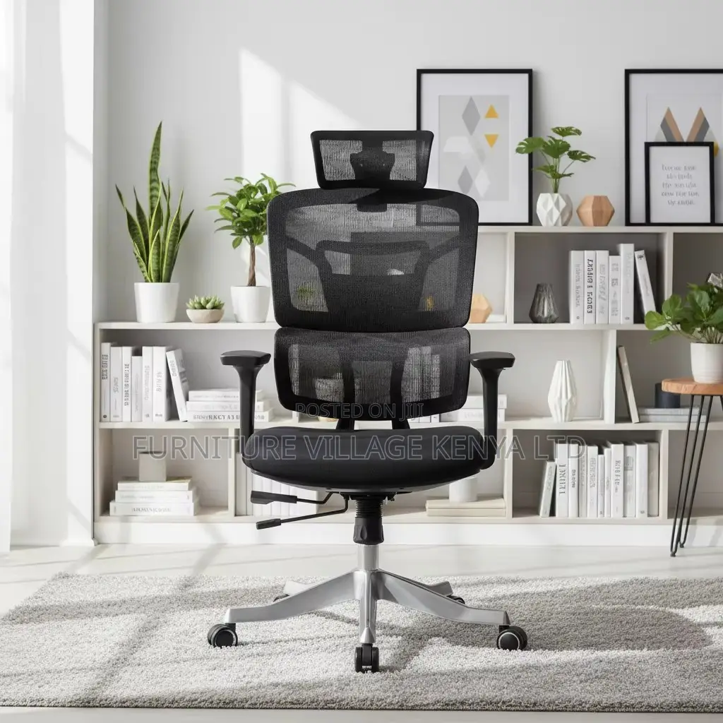 Executive Mesh Orthopedic High-Back Desk Seat
