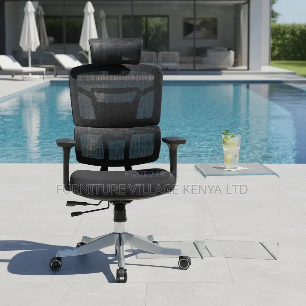 Executive Mesh Orthopedic High-Back Desk Seat