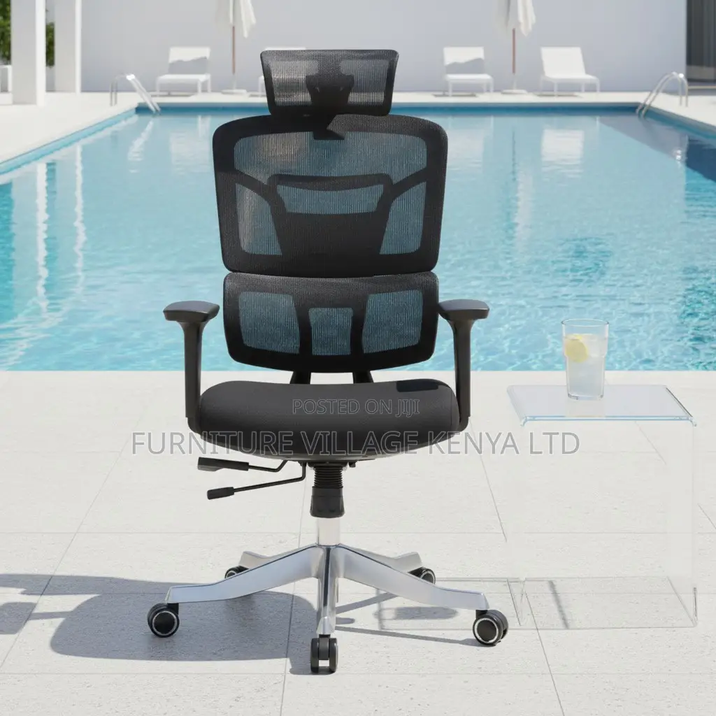 Executive Mesh Orthopedic High-Back Desk Seat