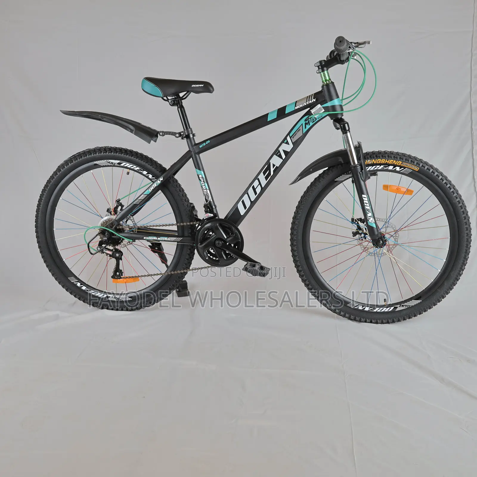 Ocean MTB With Mechanical Disc Brakes for Adults
