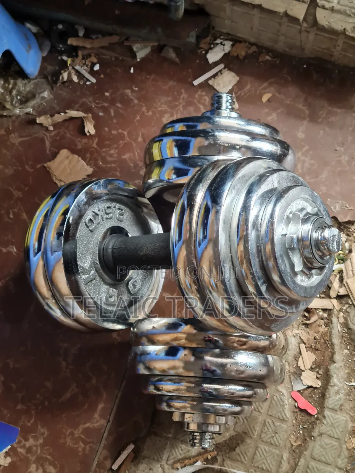 30kgs Chrome Dumbbell