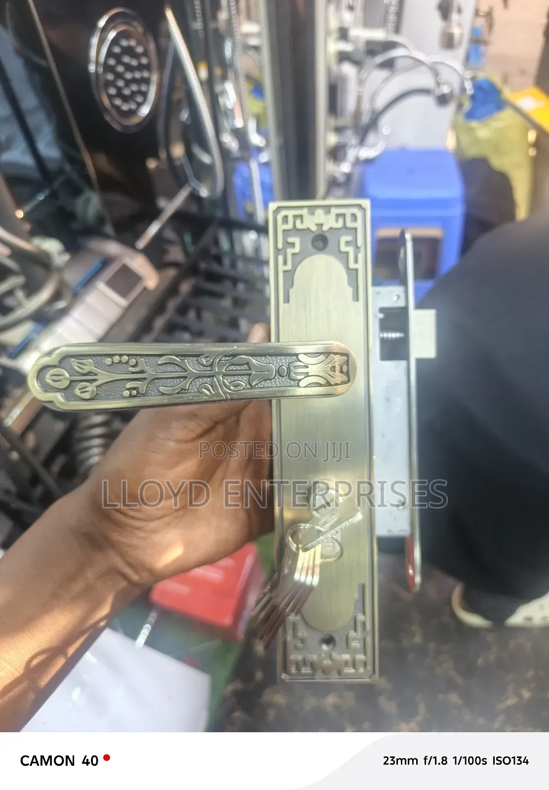Medium Fealty Door Lock for Steel Doors