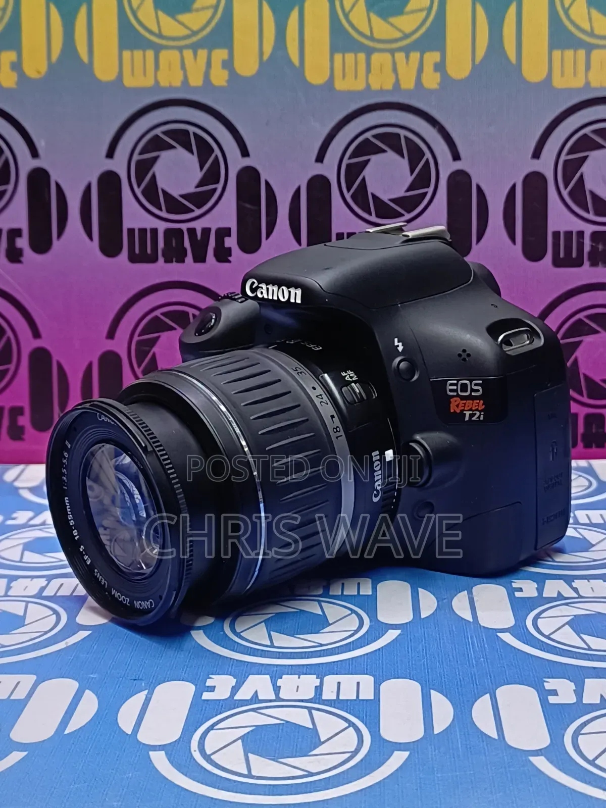 Canon Rebel T2i DSLR Camera With Mic Port