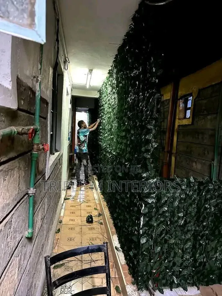Decorative Artificial Leaf Screen for Home Boundaries