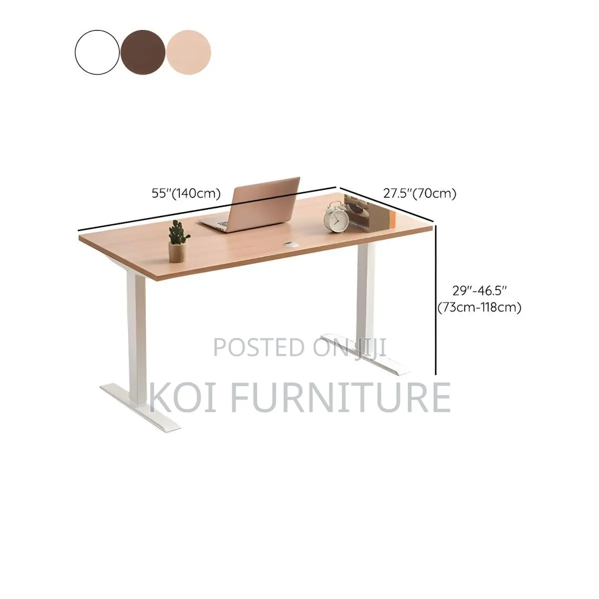 Office Desk; 1200mm Electric Stlyle Ergonomic Design Koi Electric Desk