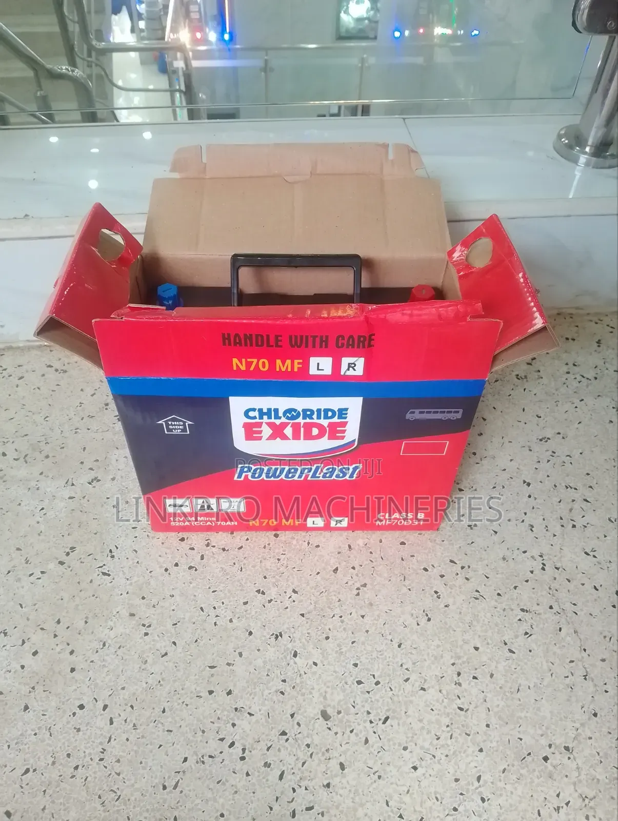 N70 Chloride Exide Mf Battery