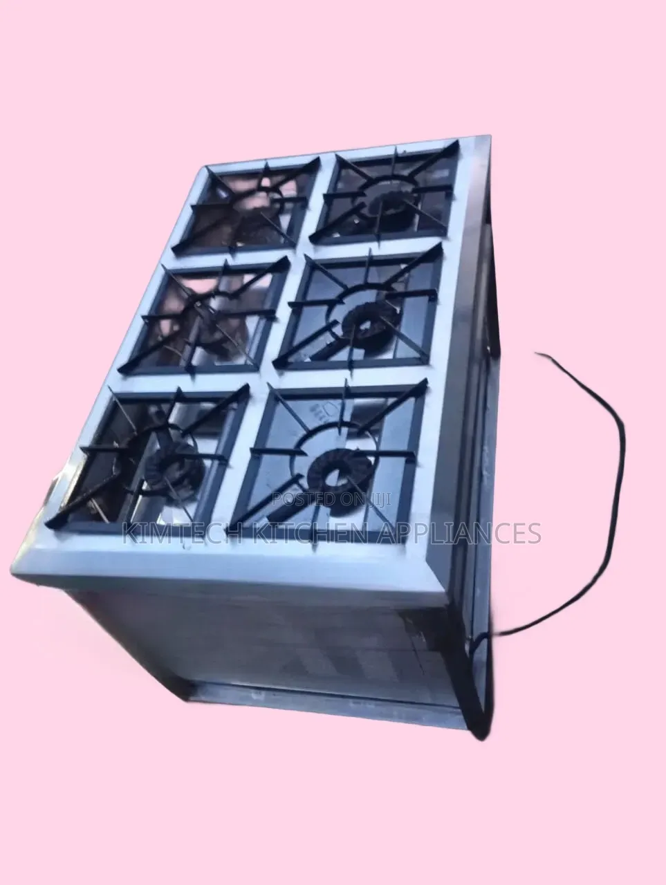 Stainless 6burner Cooker