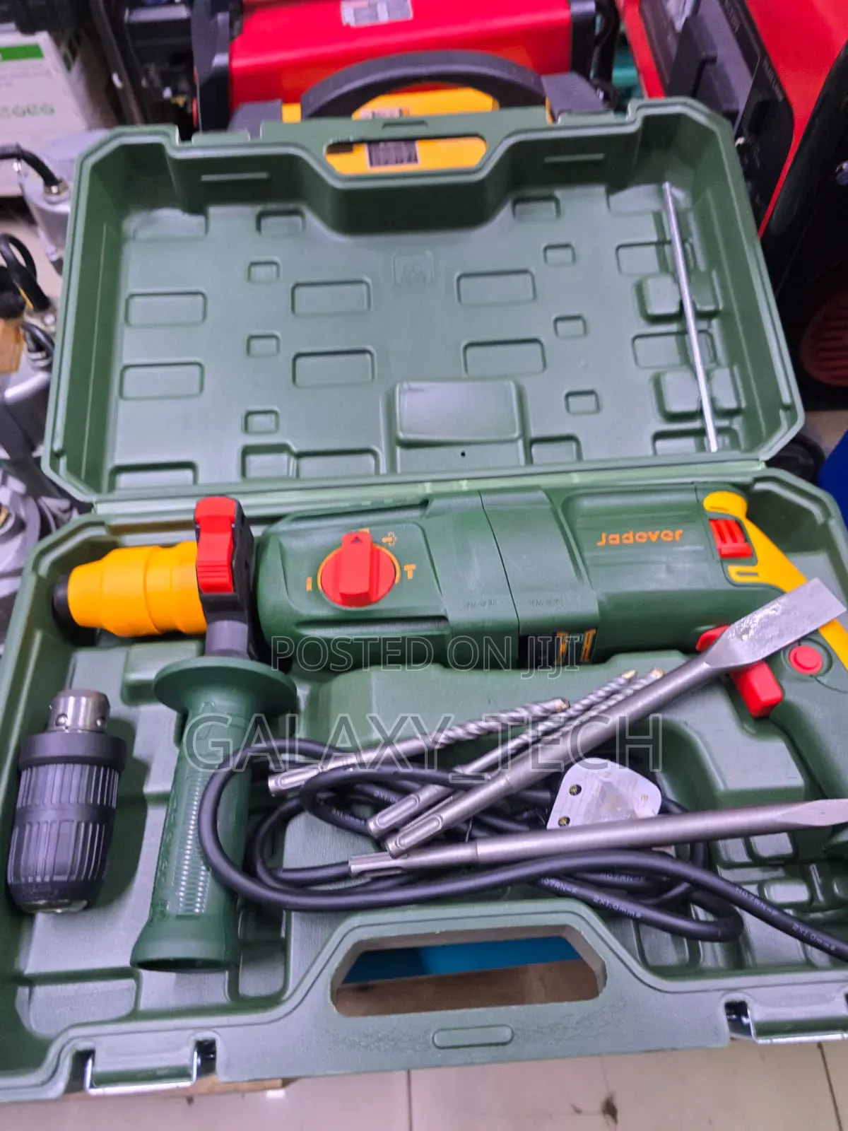 Jadever 800w Double Chuck Rotary Hammers Drill