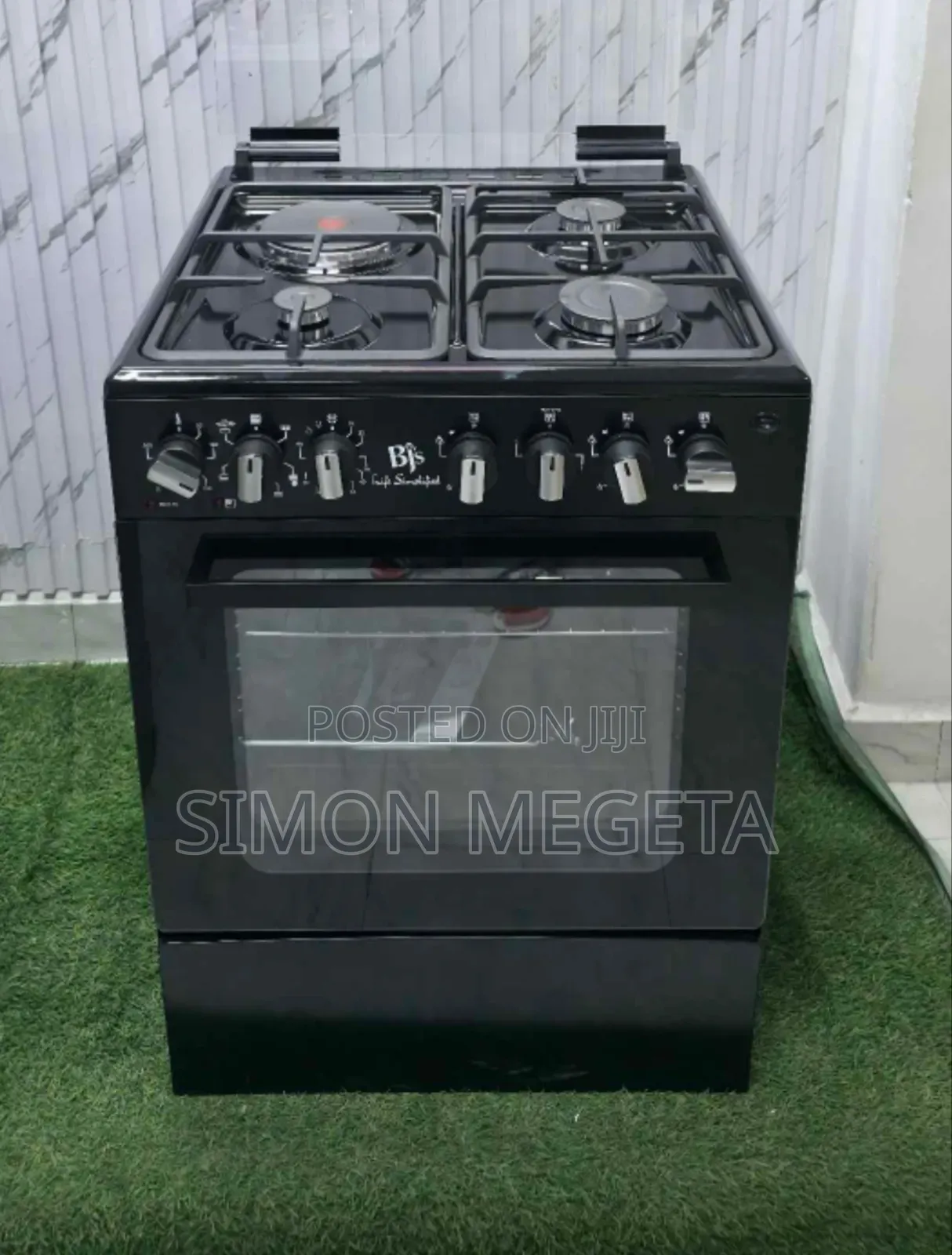 BJS 60x60 Cooker – Gas Burner With Oven