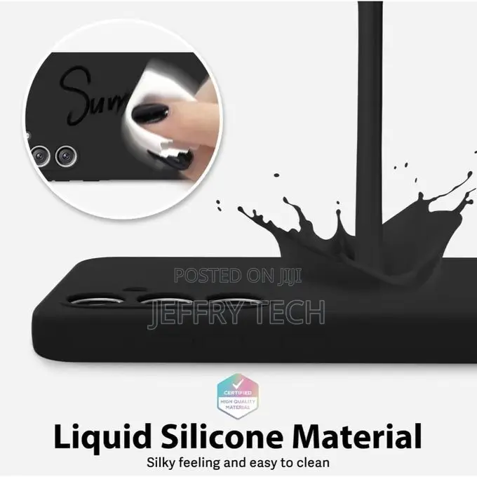 Samsung Galaxy A35 5g Luxury Soft Rubber Liquid Silicone Case – Skin T