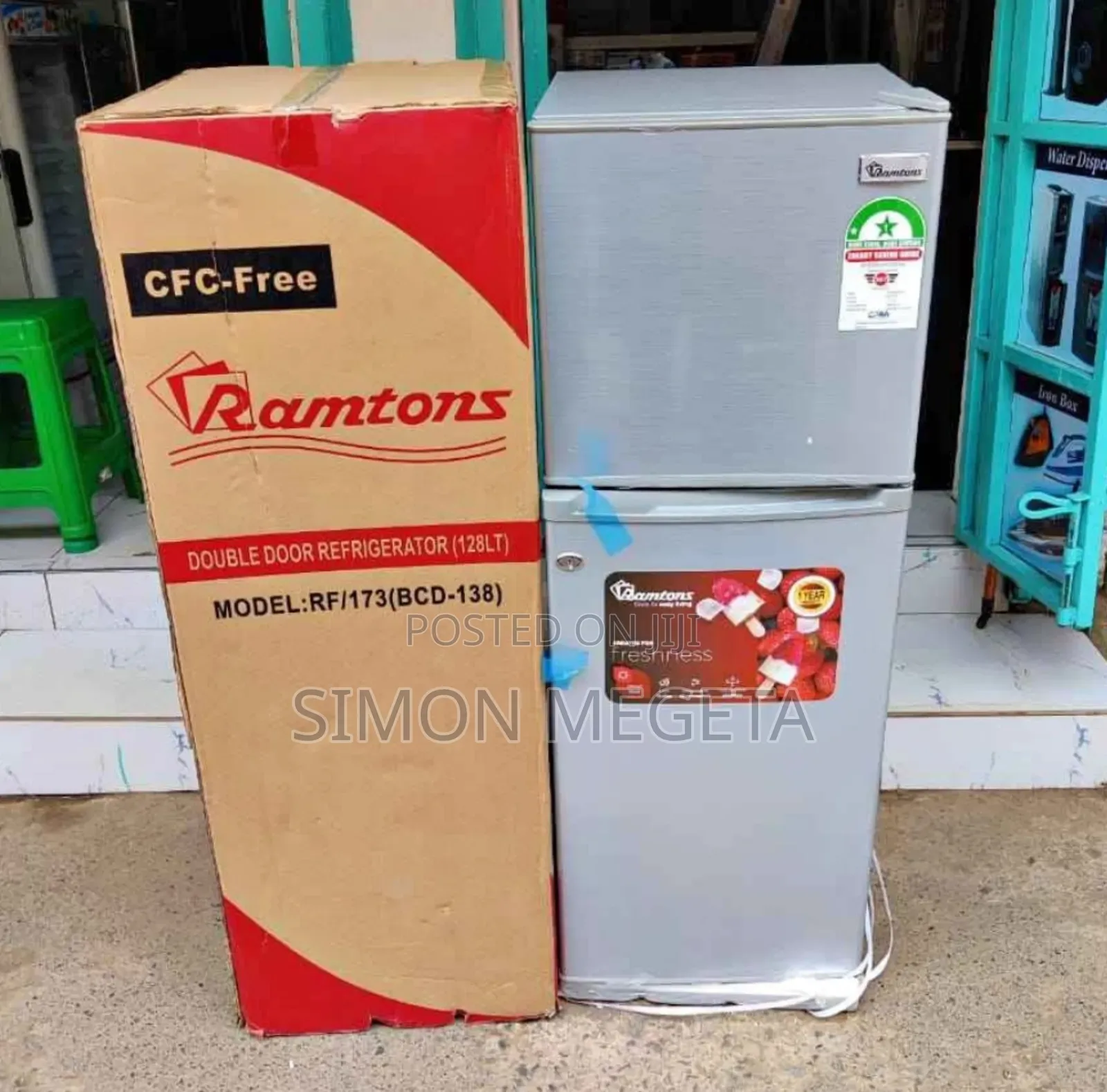 Ramtons 128 Litres Refrigerator – Compact Cooling, Big Freshness