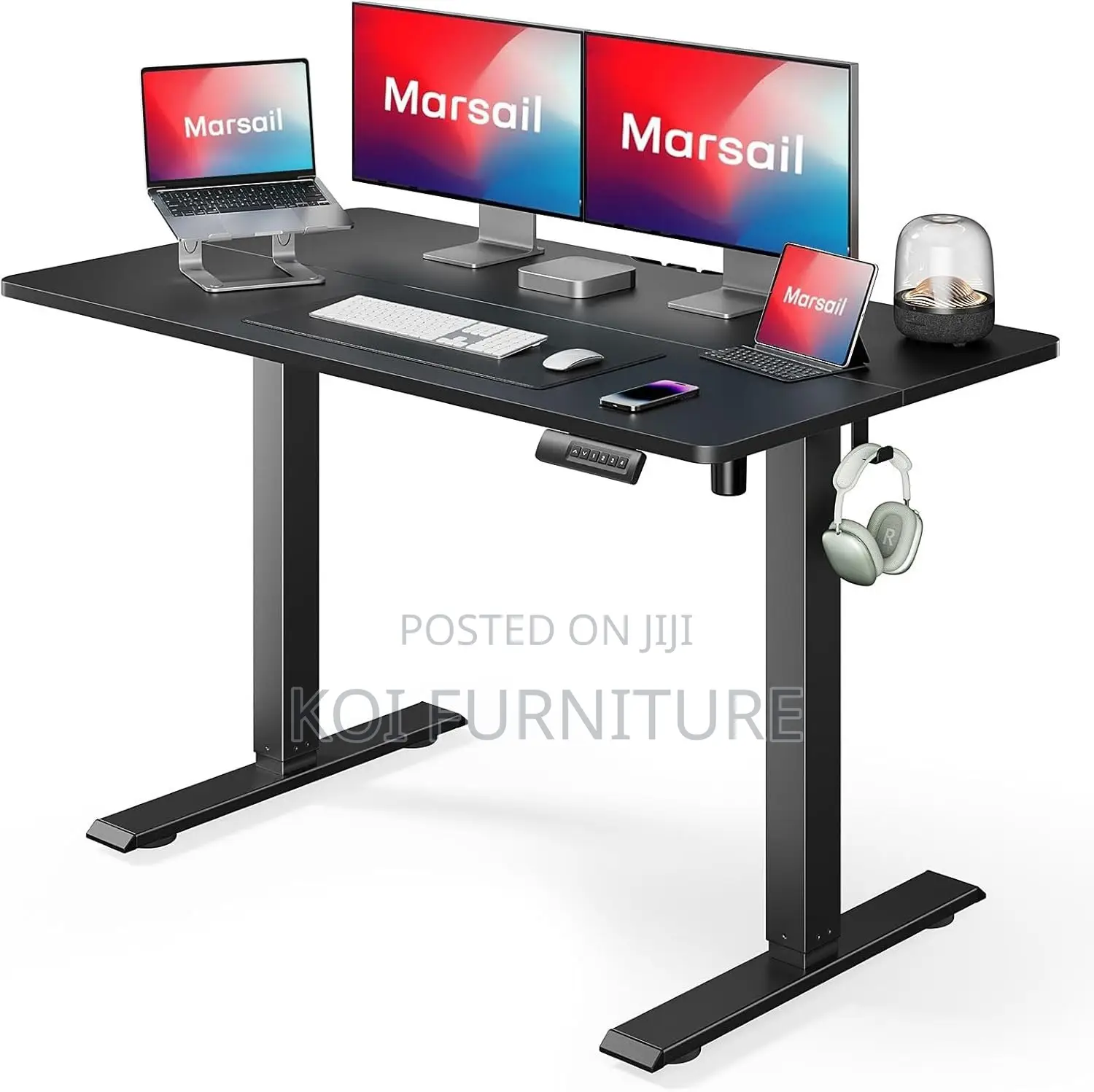 Office Table; 1.2 Meter Standing Electric Adjustable Office Desk
