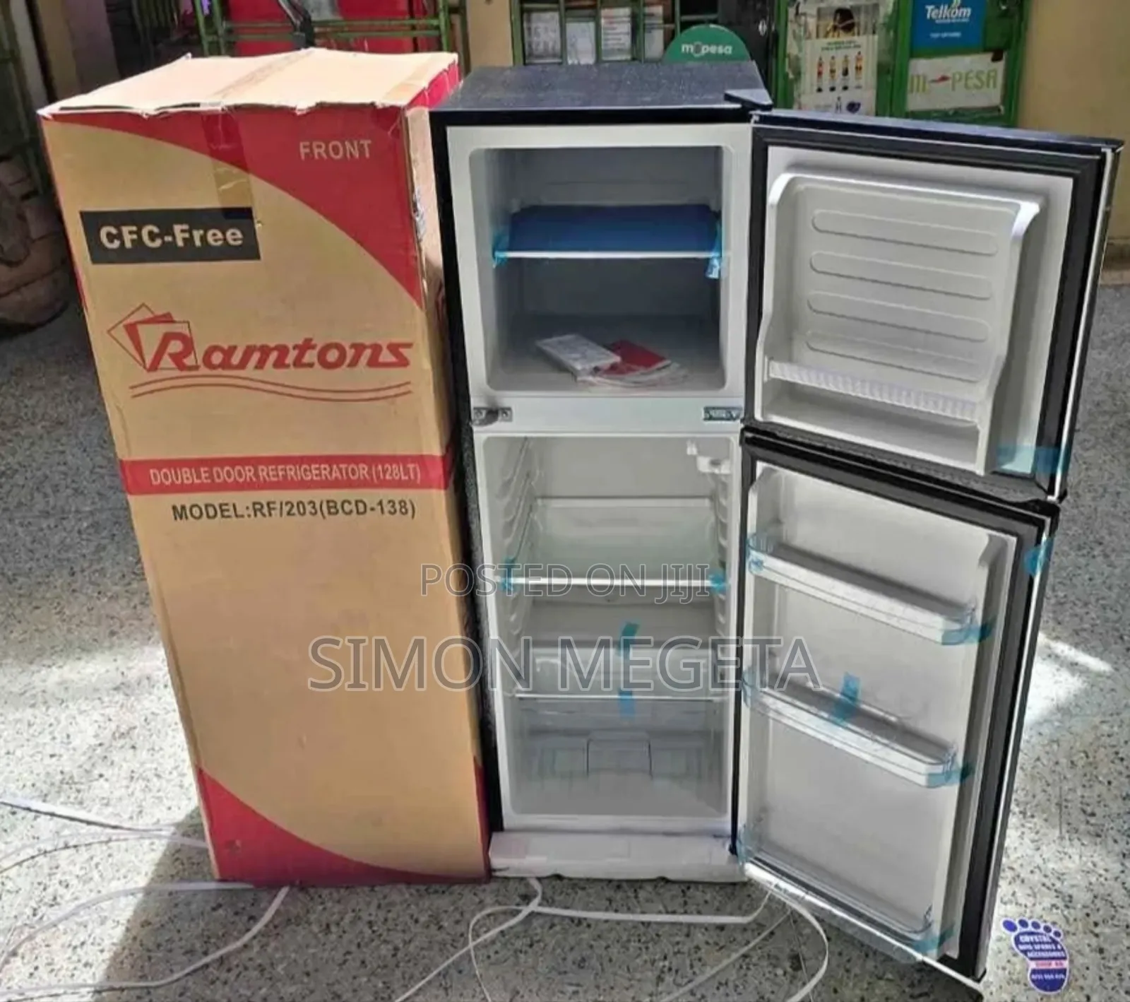 Ramtons 128l Fridge – Cool Simplicity, Everyday Reliability