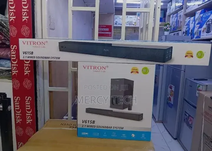 Vitron V61sb 2.1 Wired Soundbar System 
2.1 Channel Wired Soundbar