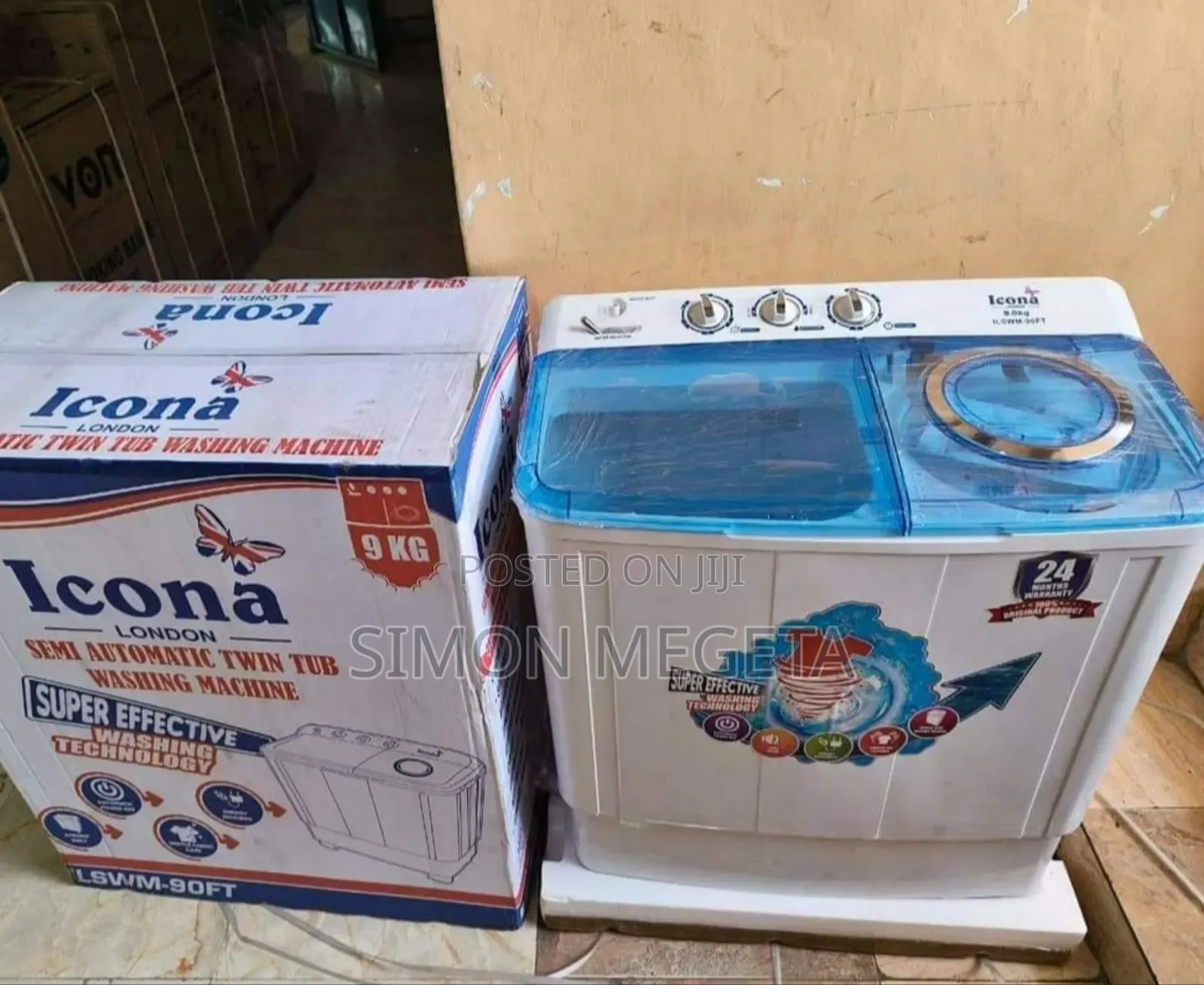 Icona 9kg Washing Machine – Strong Capacity, Smart Cleaning