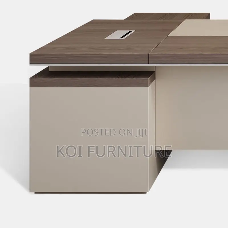 Office Desk; 1.6 Meters Executive L Shaped Desk With Drawers