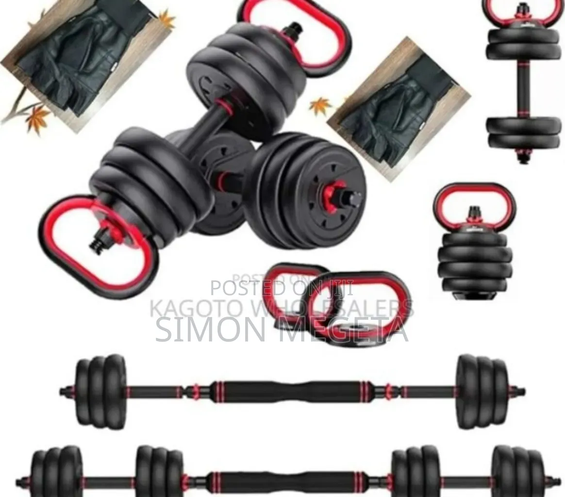 6in1 Kettle 30kgs 6 in 1 Dumbells