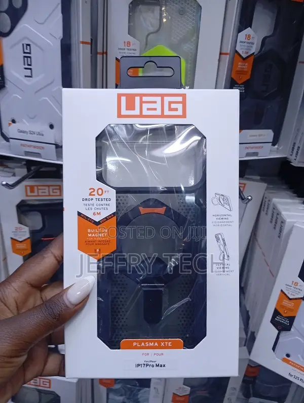 Uag Plasma Xte Magsafe Case for Apple iPhone 17 Pro Max Transparent