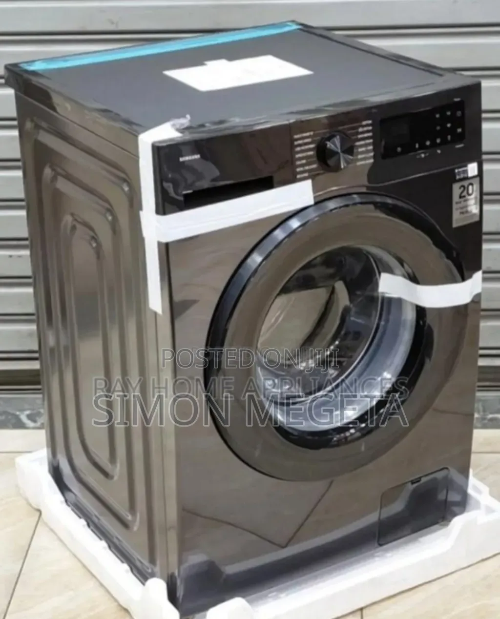 Washing and Spinning Hisense 9kgs Front Loader Washing Machine