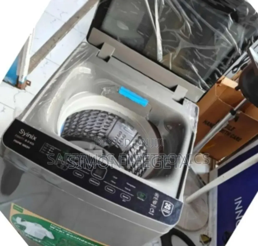 Washing and Spin 8kg Syinix Full Automatic Washing Machine