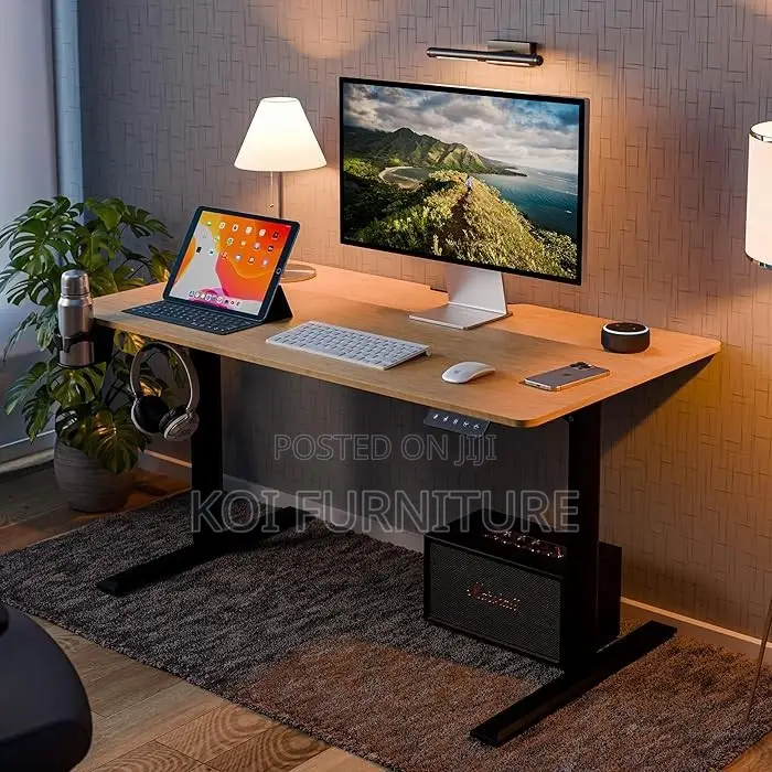 Office Desk; Ergonomic Adjustable Electric Optical Office Desk