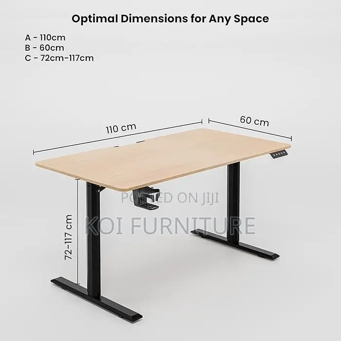 Office Desk; Ergonomic Adjustable Electric Optical Office Desk
