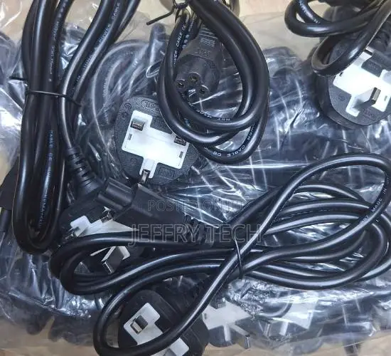 Uk 1.5m Replacement 3prong Desktop Pc/Computer Printer Power Cord