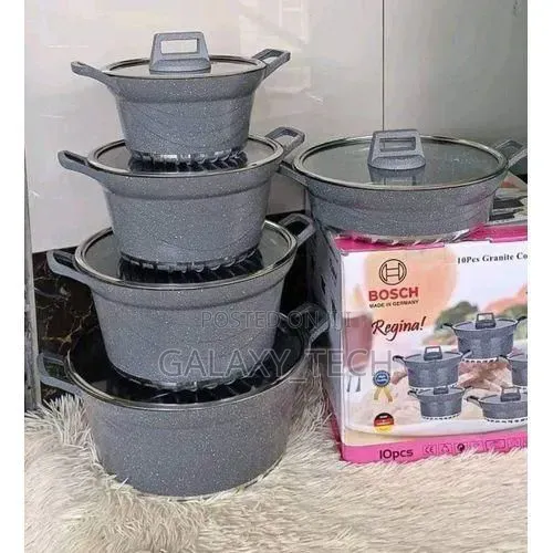 Bosch 10pc Grey Cookwares