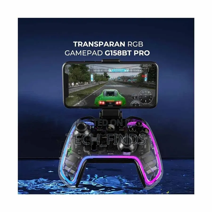 Havit Gamenote G158bt Pro Transparent RGB Gamepad