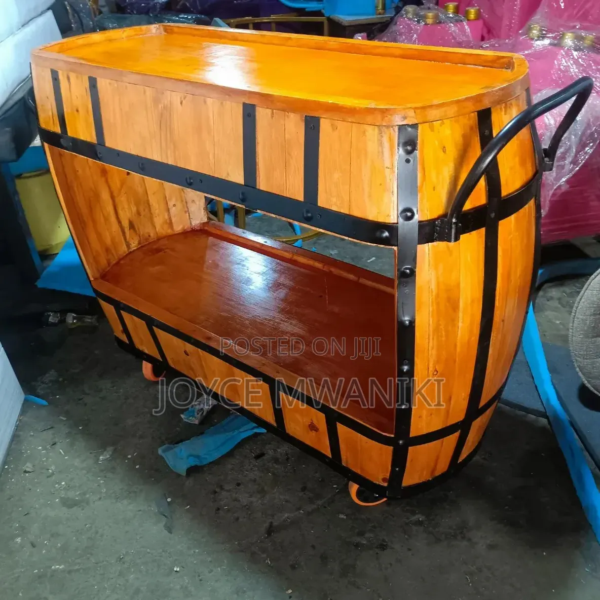 Bar Carts or Trolley for Wines and Drinks.