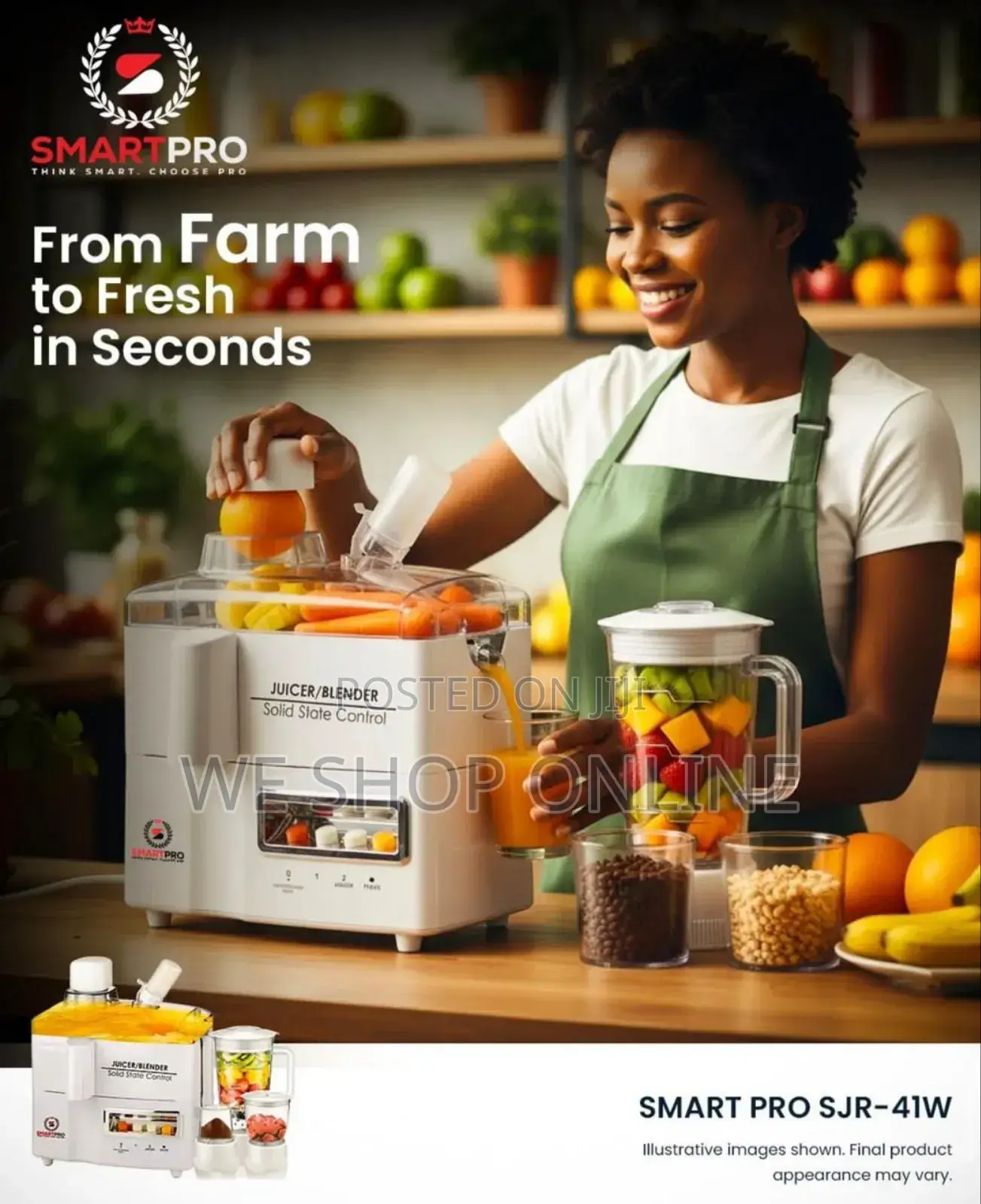 Smart Pro 4 in 1 Juicer.