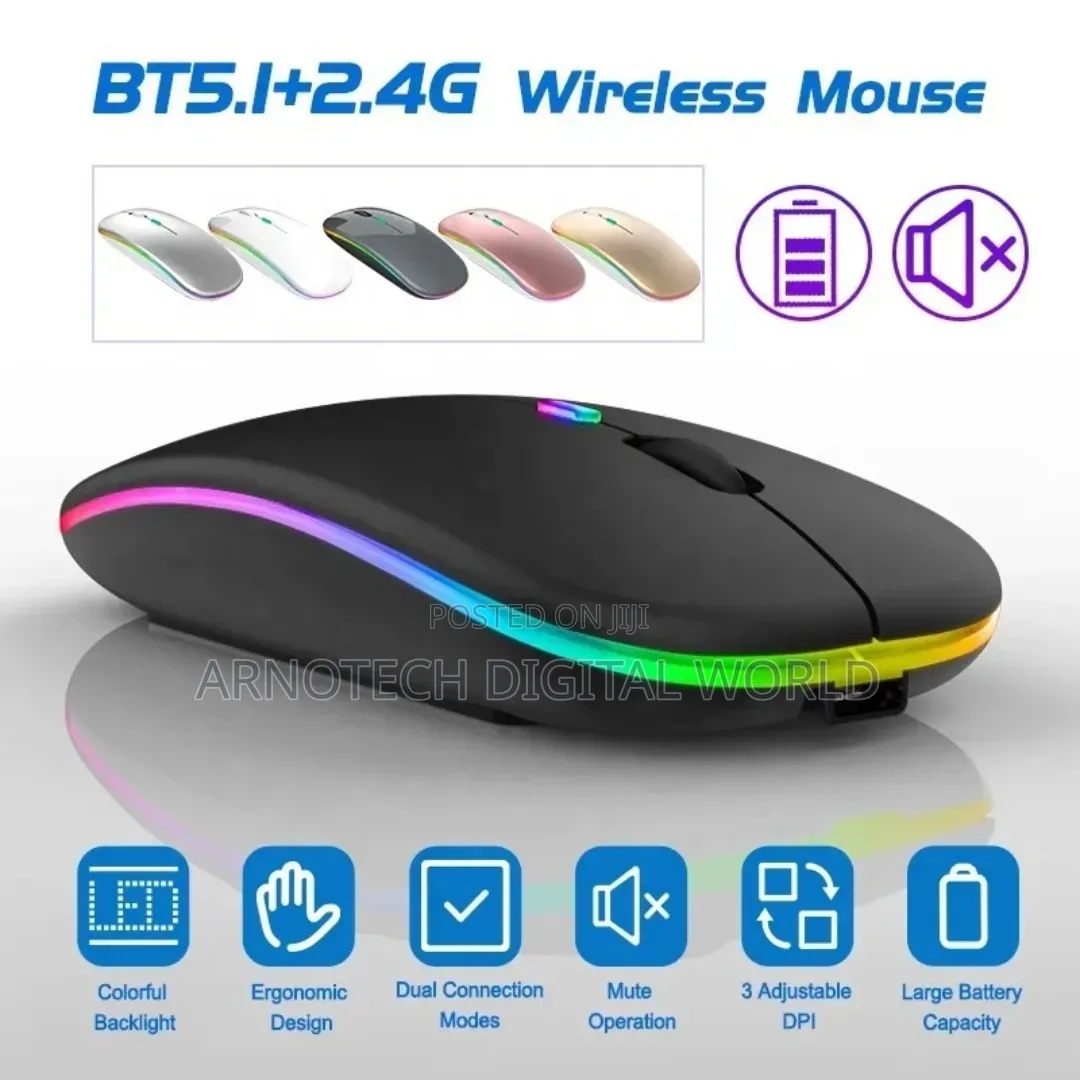 Wireless Bluetooth Keyboard and Mouse Kit – Rechargeable