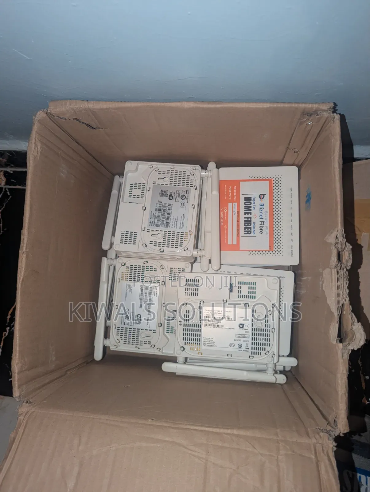 Faulty Huawei Hg8536m Fiber Routers (Outer Shell Is New)