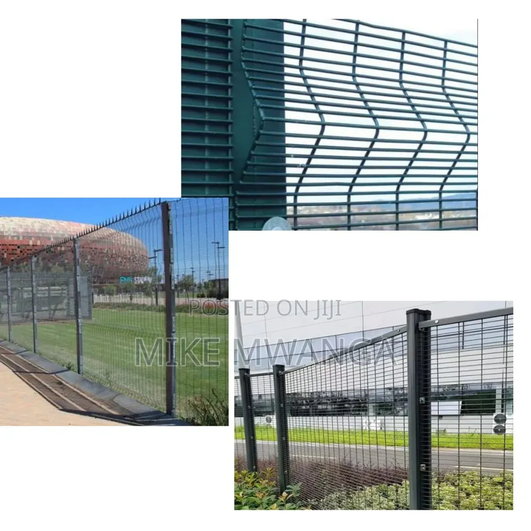 Tamper Resistant Clear View Anti Climb Fence