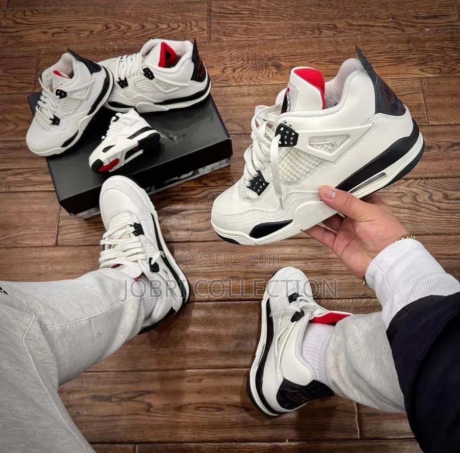 Designer Air Jordan 4 Fight Club Sneakers
