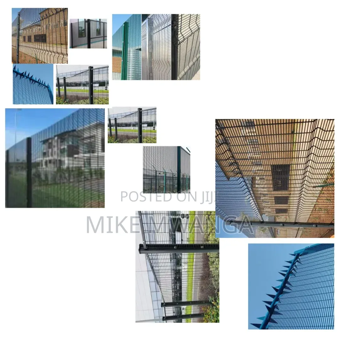 Reinforced Clear View Anti Climb Fence