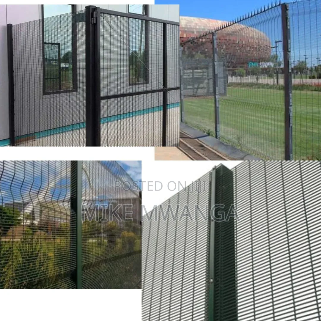 Heavy Duty Clear View Anti Climb Fence