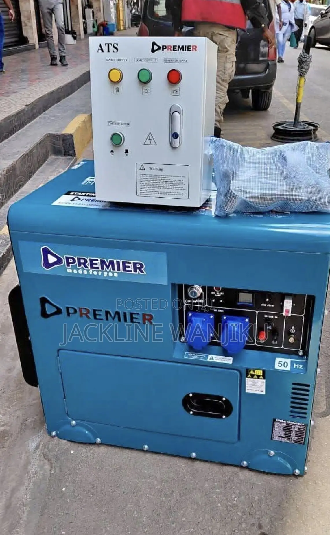 Premier Silent Diesel Generator With Ats 12kva