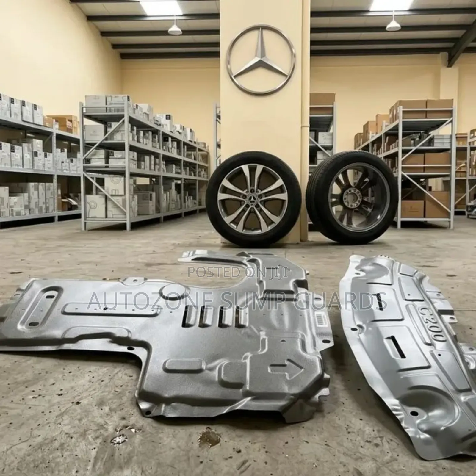Mercedes Benz GLG Sump Guards