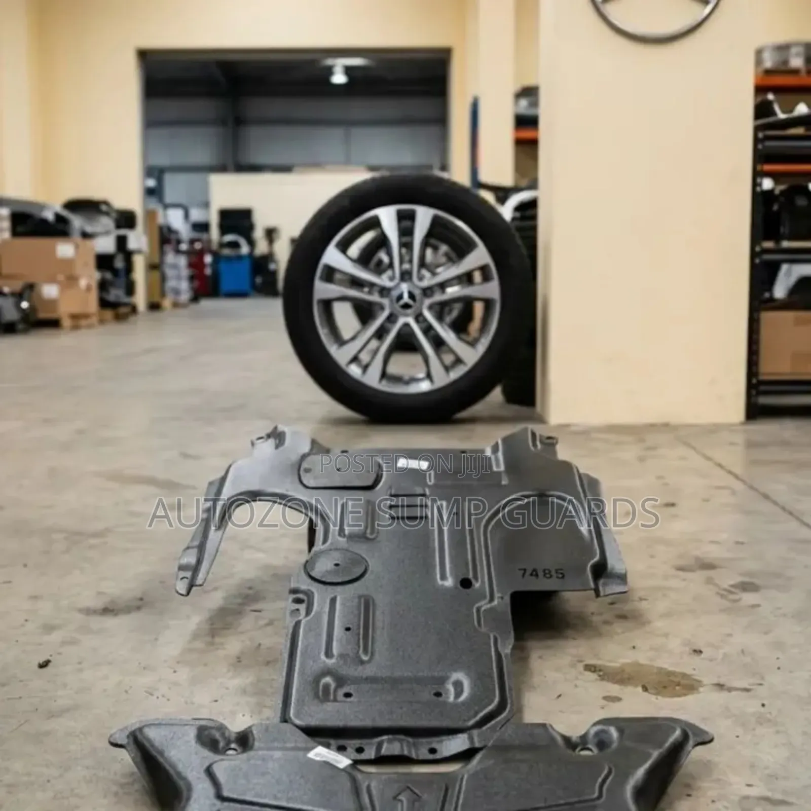 Mercedes Benz GLG Sump Guards