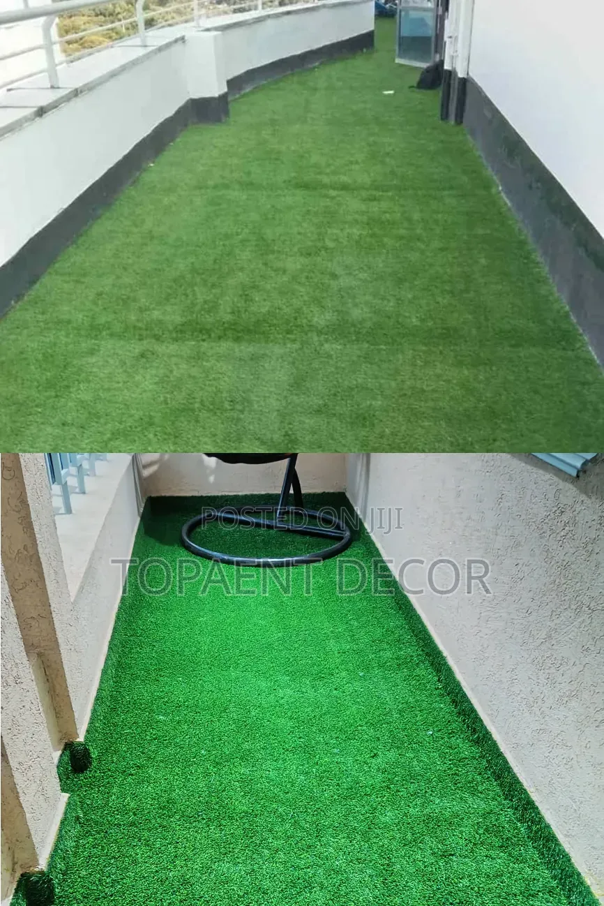 Lush Comfort Installed Green Artificial Grass Carpet