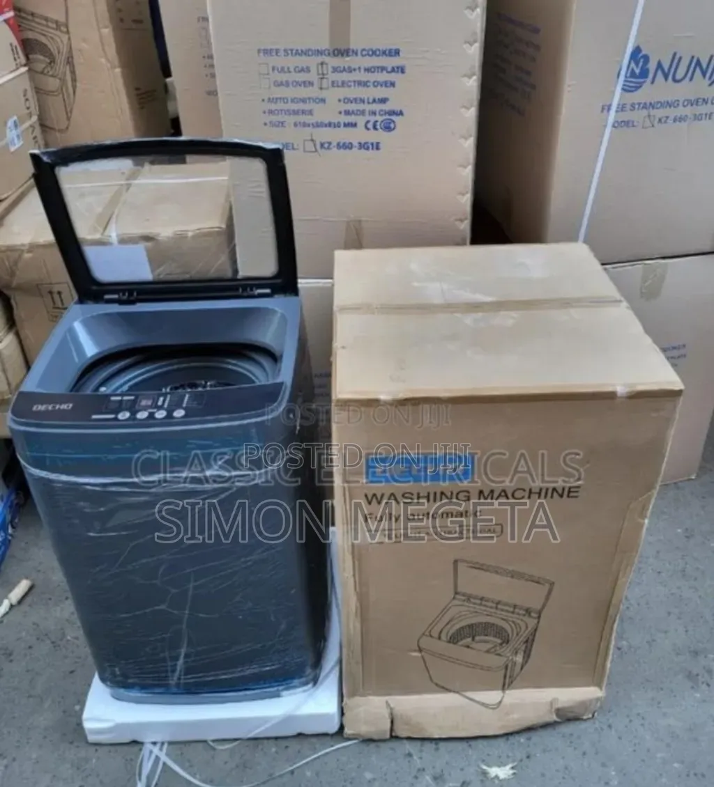 Newly Restocked Decho 8kg Top Load Washing Machine. Full Automatic