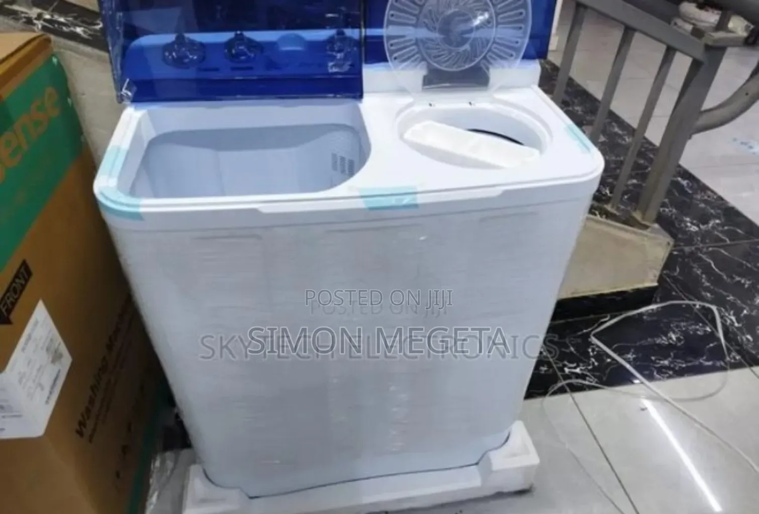 Two Tabs New Hisense 11kgs Washing Machine