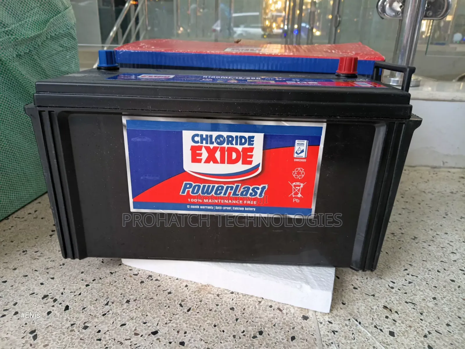 Chloride Exide N100 Car/Vehicle Battery